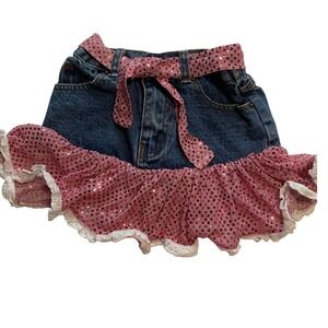 Kiddie Korral cowgirls sequin skirt